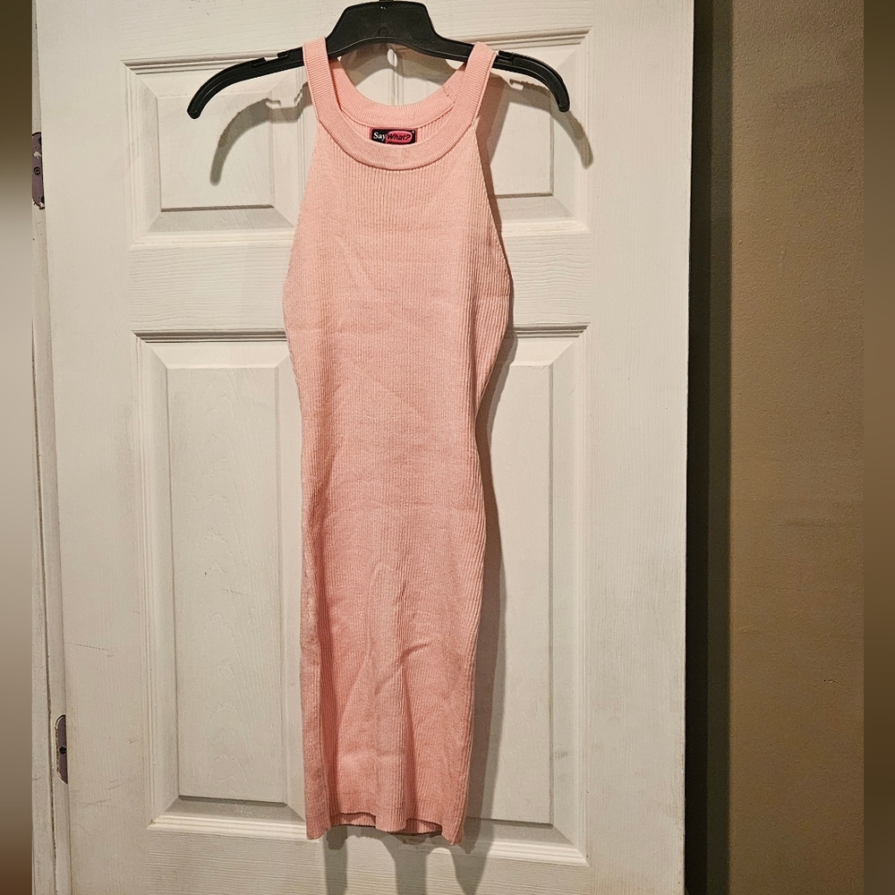 SAY WHAT? MINI DRESS